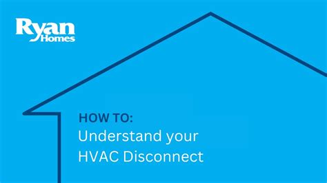 hvac disconnect requirements